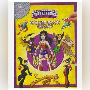 Dc Super Friends Sticker Book Treasury, New